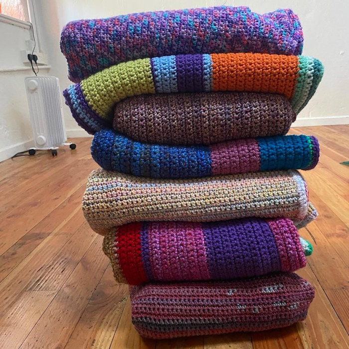 Handmade crochet blankets for comfort and warmth
